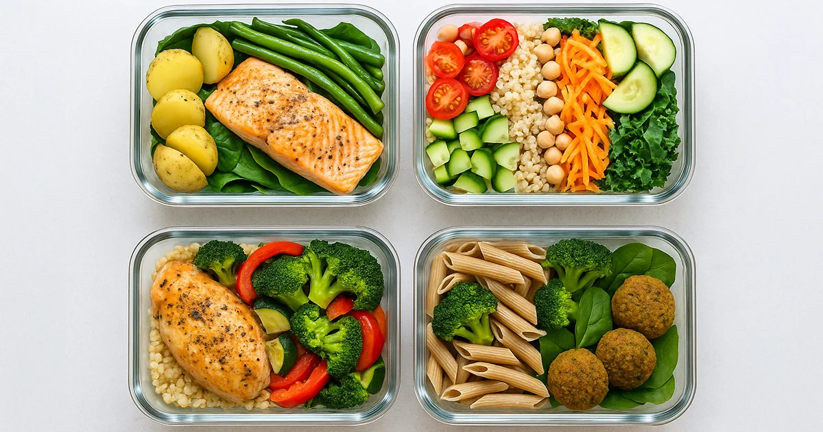 Weekly variety meal la cuisine